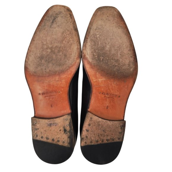 Magnanni Seleccion Patina Brown Leather Dress Shoes Men's size 8M Derby Oxfords - Picture 3 of 13